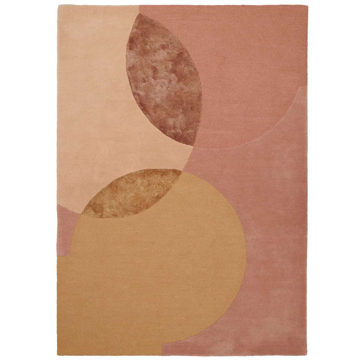 Linie Design Caldera rug 140x200 cm mustard