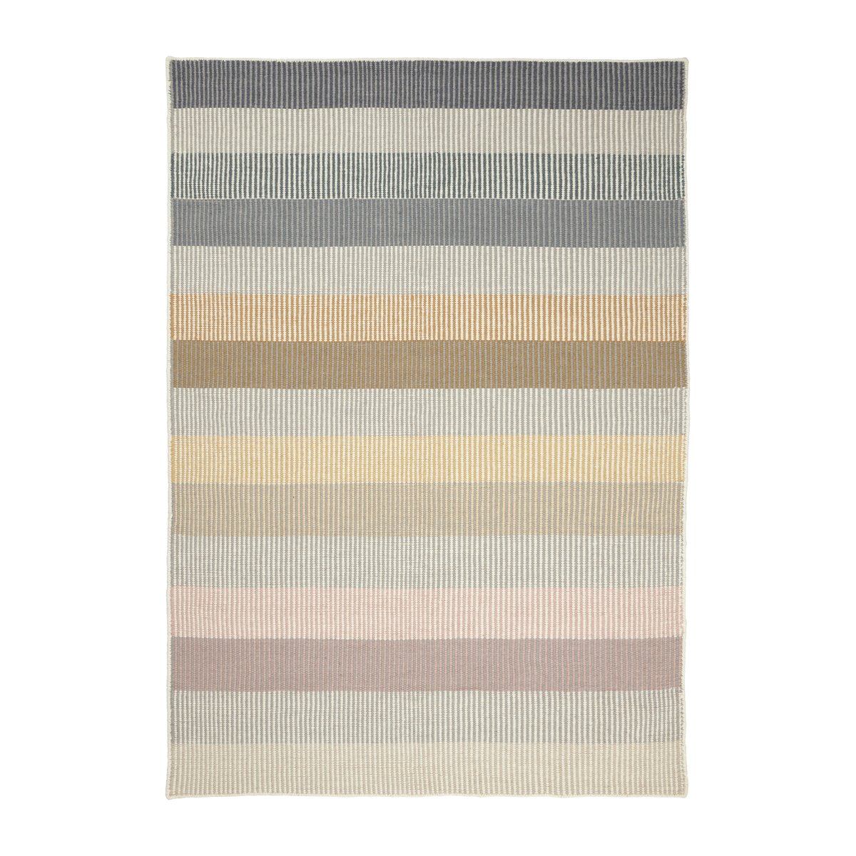 Linie Design Devise wool rug 140x200 cm Mustard