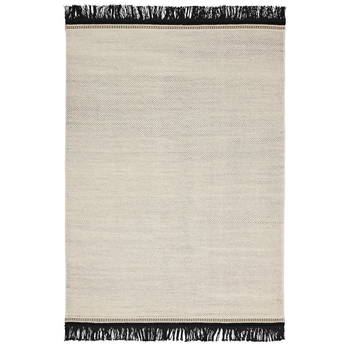 Linie Design Fenja wool carpet 140x200 cm white