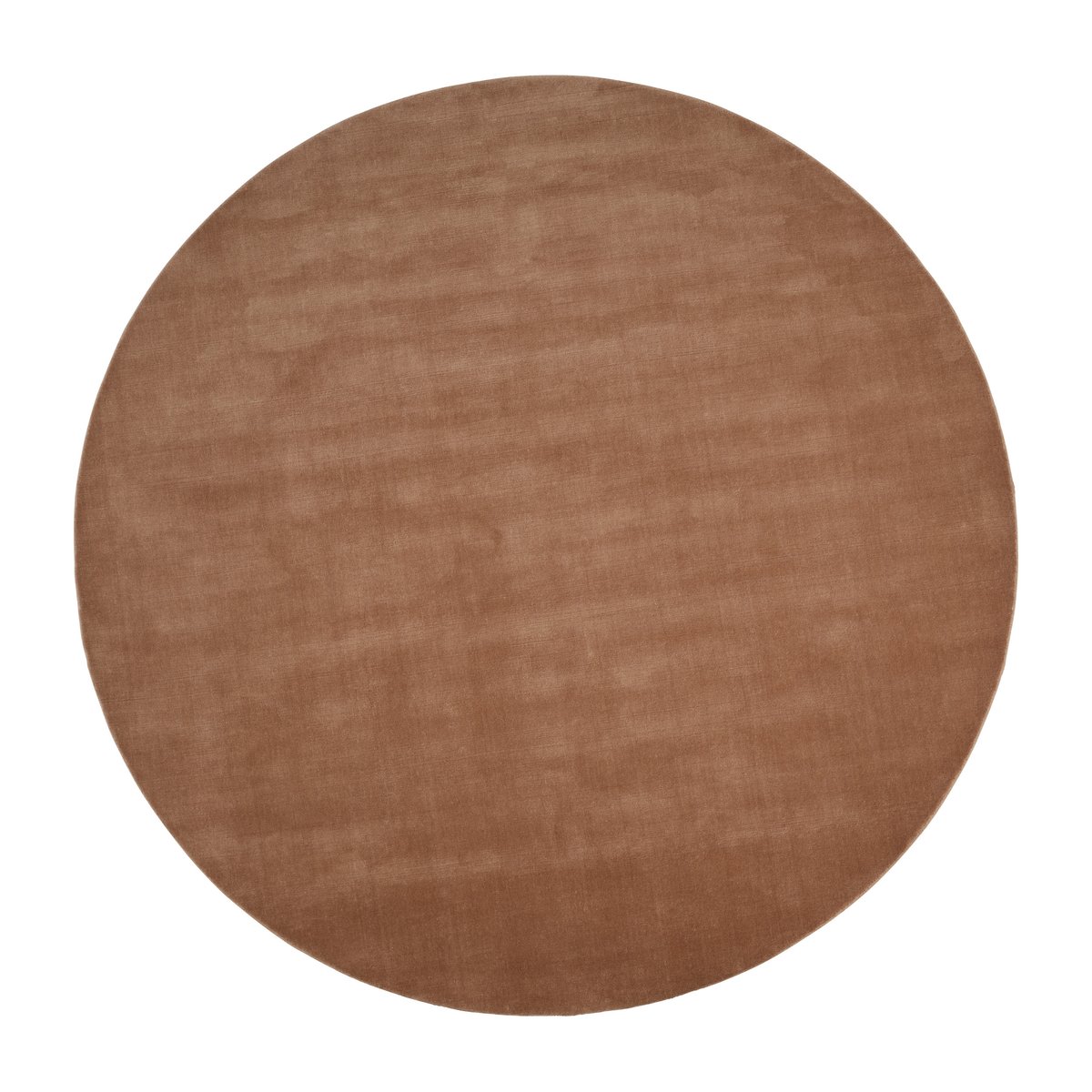 Linie Design Halo Cloud wool carpet round Ø250 cm Amber