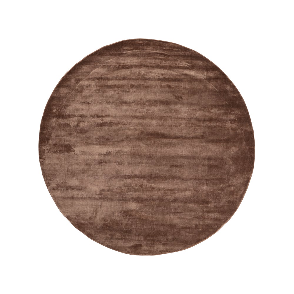 Linie Design Lucens rug round Amber