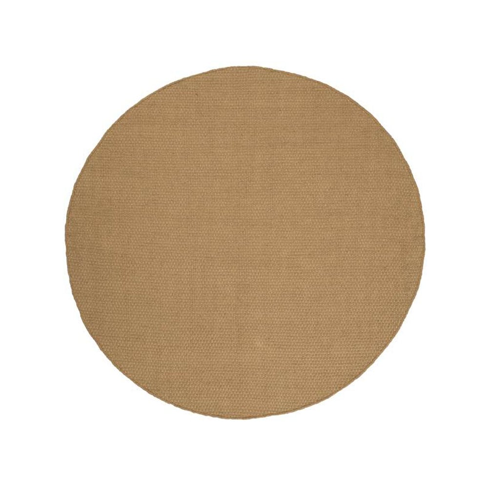 Linie Design Oksa rug round Mustard, 250 cm