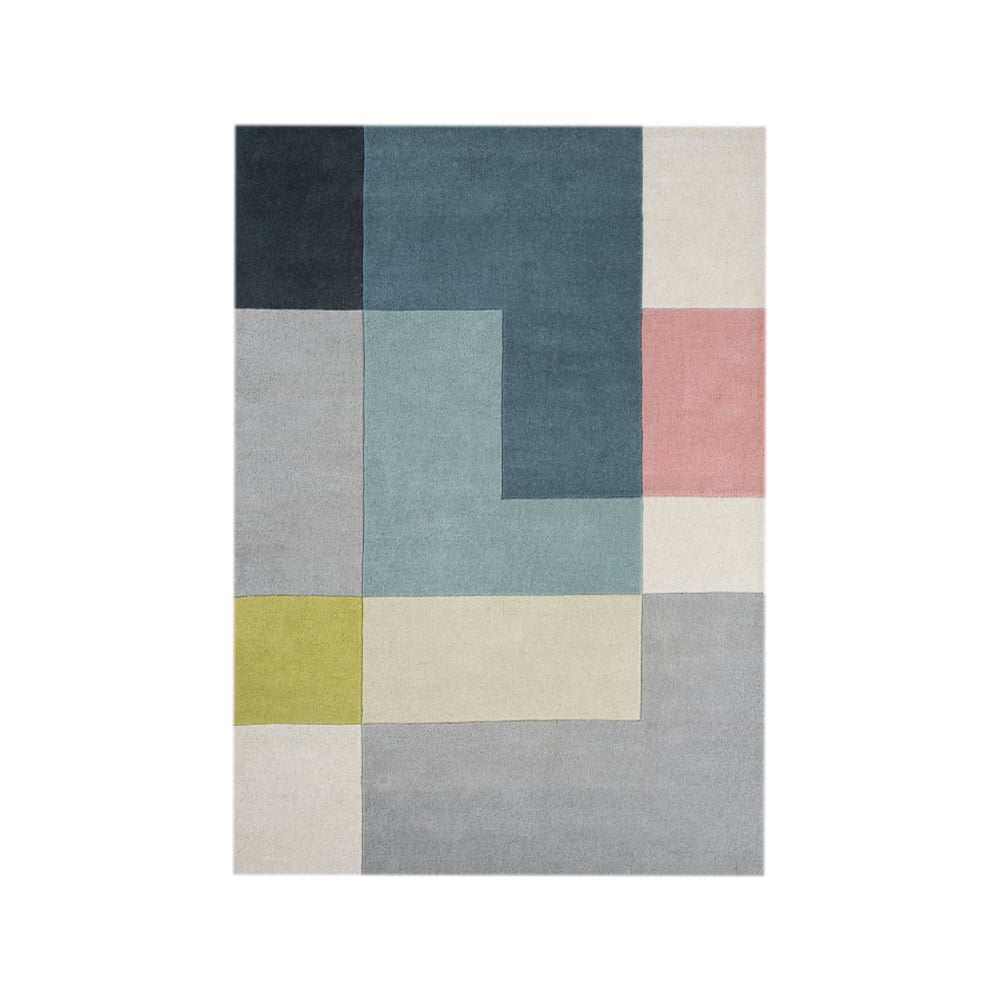 Linie Design Ometri rug Lime, 200x300 cm, lime, 200x300 cm