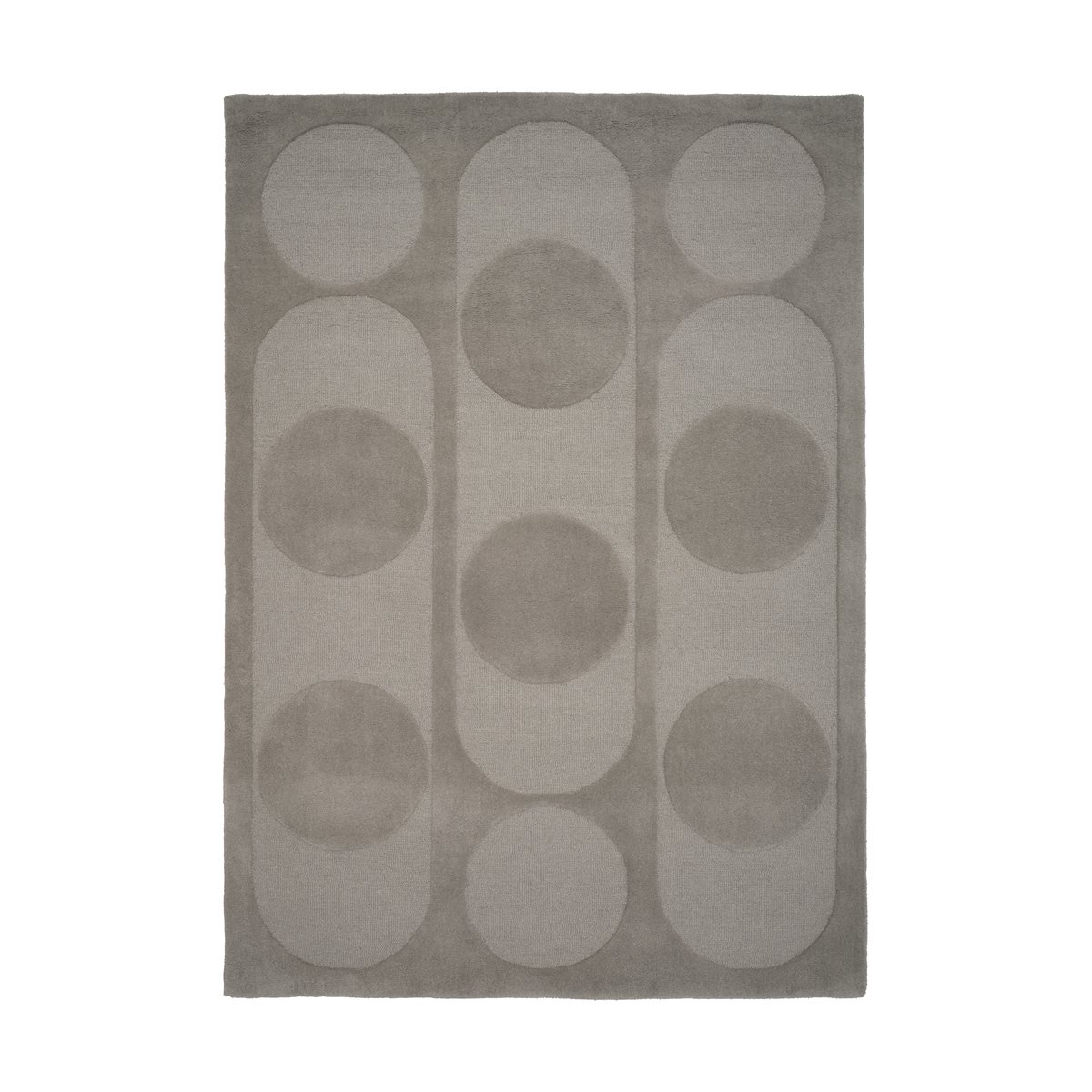 Linie Design Orb Alliance wool carpet Grey. 140x200 cm