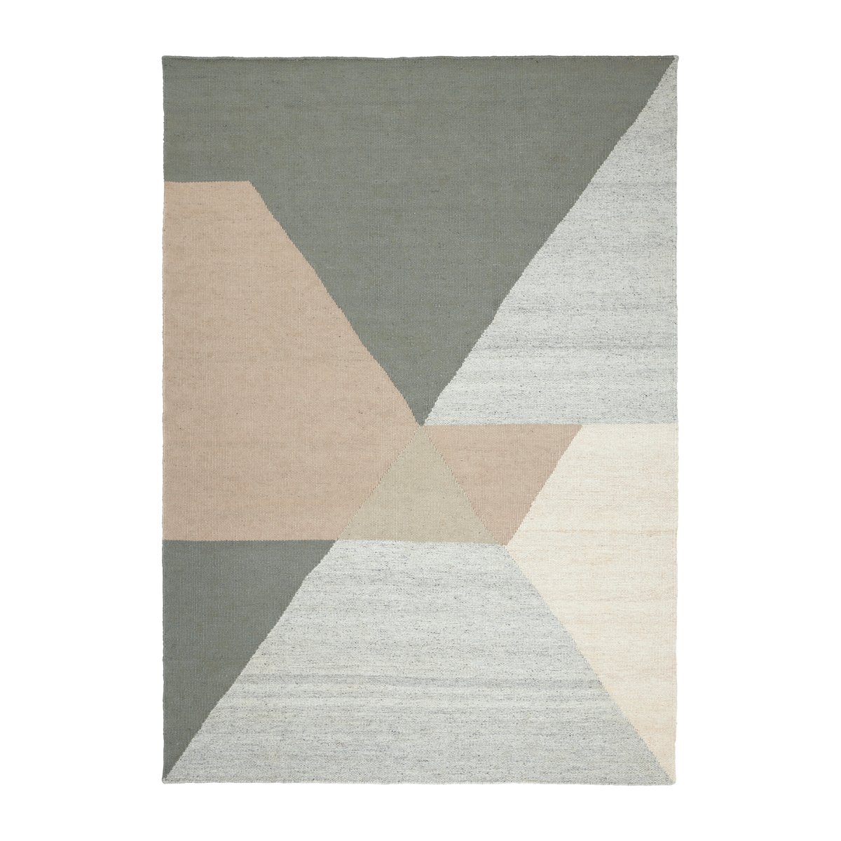 Linie Design Snefrid rug Cactus. 140x200 cm | Scandinavian Design | Wool rugs | Green