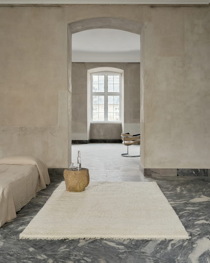 Soft Savannah wool carpet, White. 170x240 cm Linie Design