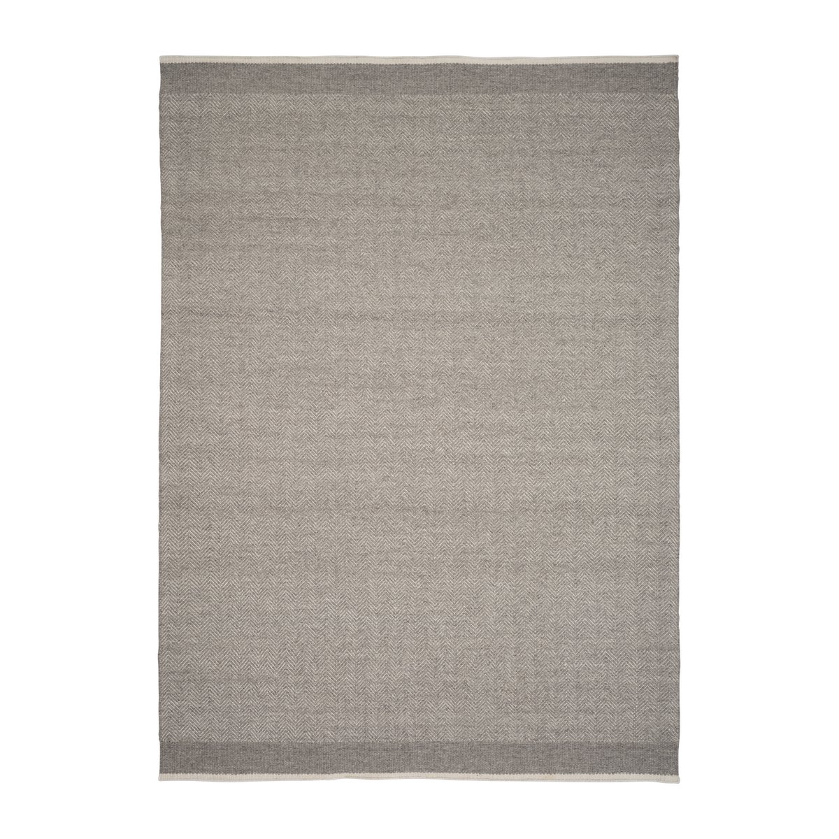 Linie Design Stratum Echo wool carpet Grey. 140x200 cm