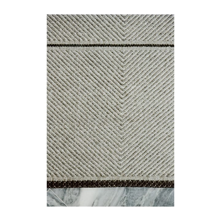 Vision Walk wool carpet 170x240 cm, Stone-grey Linie Design