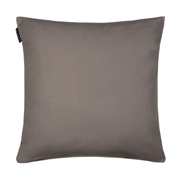 Annabell cushion cover 40x40 cm - Mole brown - Linum