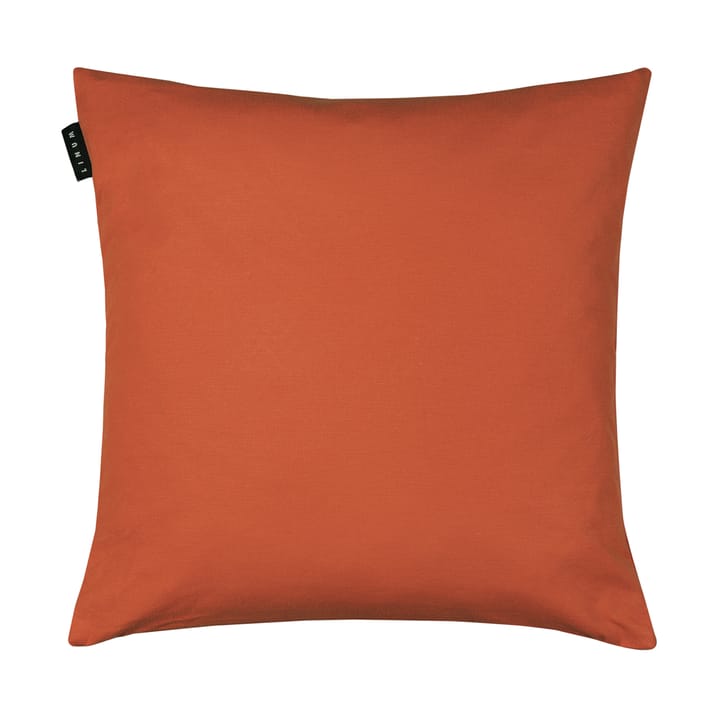 Annabell cushion cover 40x40 cm - Rust orange - Linum