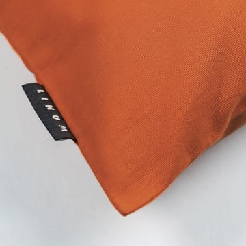 Annabell cushion cover 40x40 cm - Rust orange - Linum