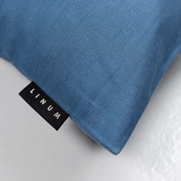 Annabell pillowcase 50x50 cm - Deep Ocean Blue - Linum