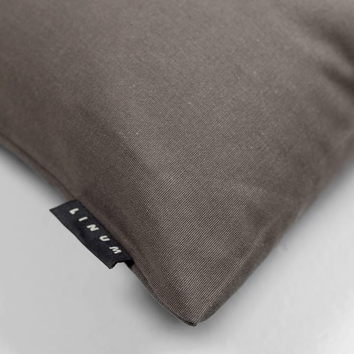 Annabell pillowcase 50x50 cm, Mole brown Linum