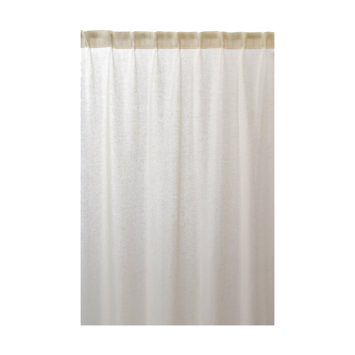 Linum Intermezzo curtain Creamy beige | Scandinavian Design | White