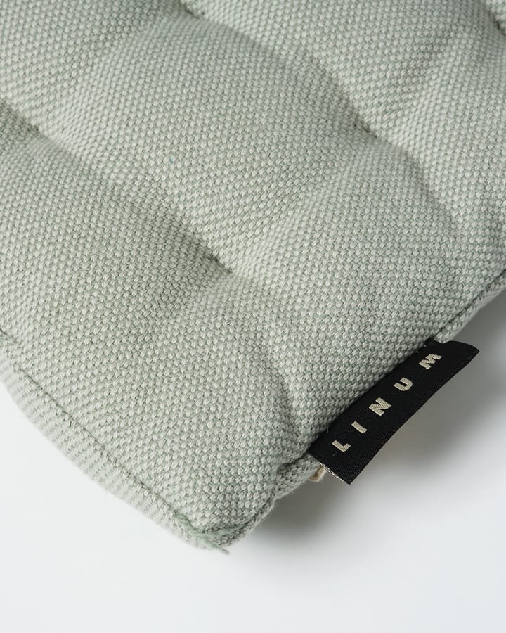 Pepper seat cushion 40x40 cm, Light ice green Linum