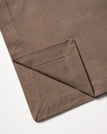 Robert napkins 4-pack - Dark mole brown - Linum