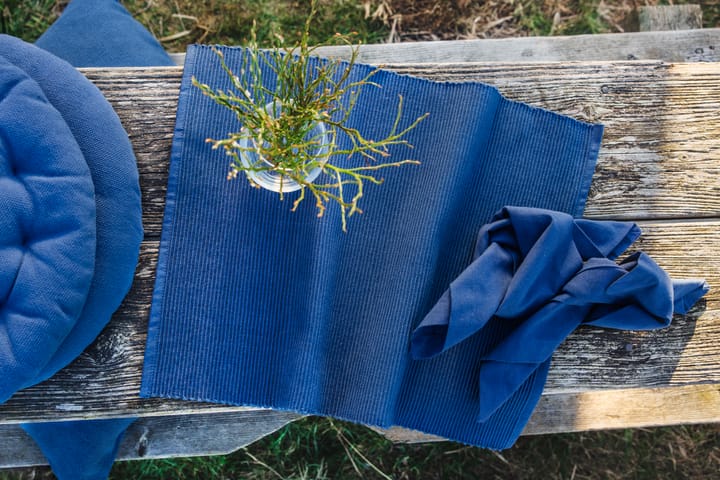 Robert napkins 4-pack - Indigo blue - Linum