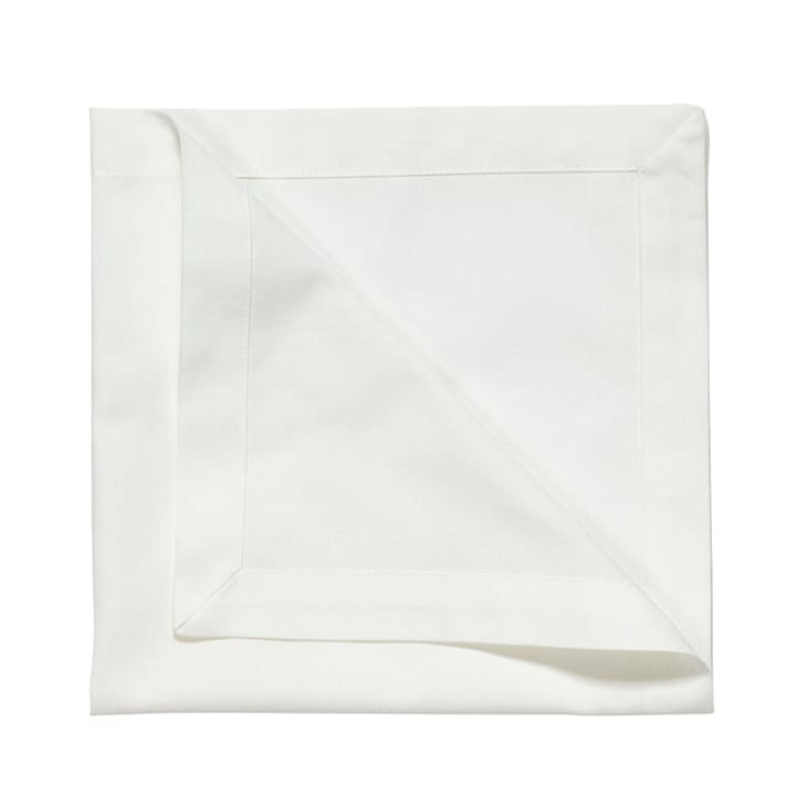 Robert napkins 4-pack - White - Linum