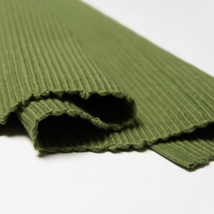 Uni placemat 35x46 cm 4-pack - Moss green - Linum