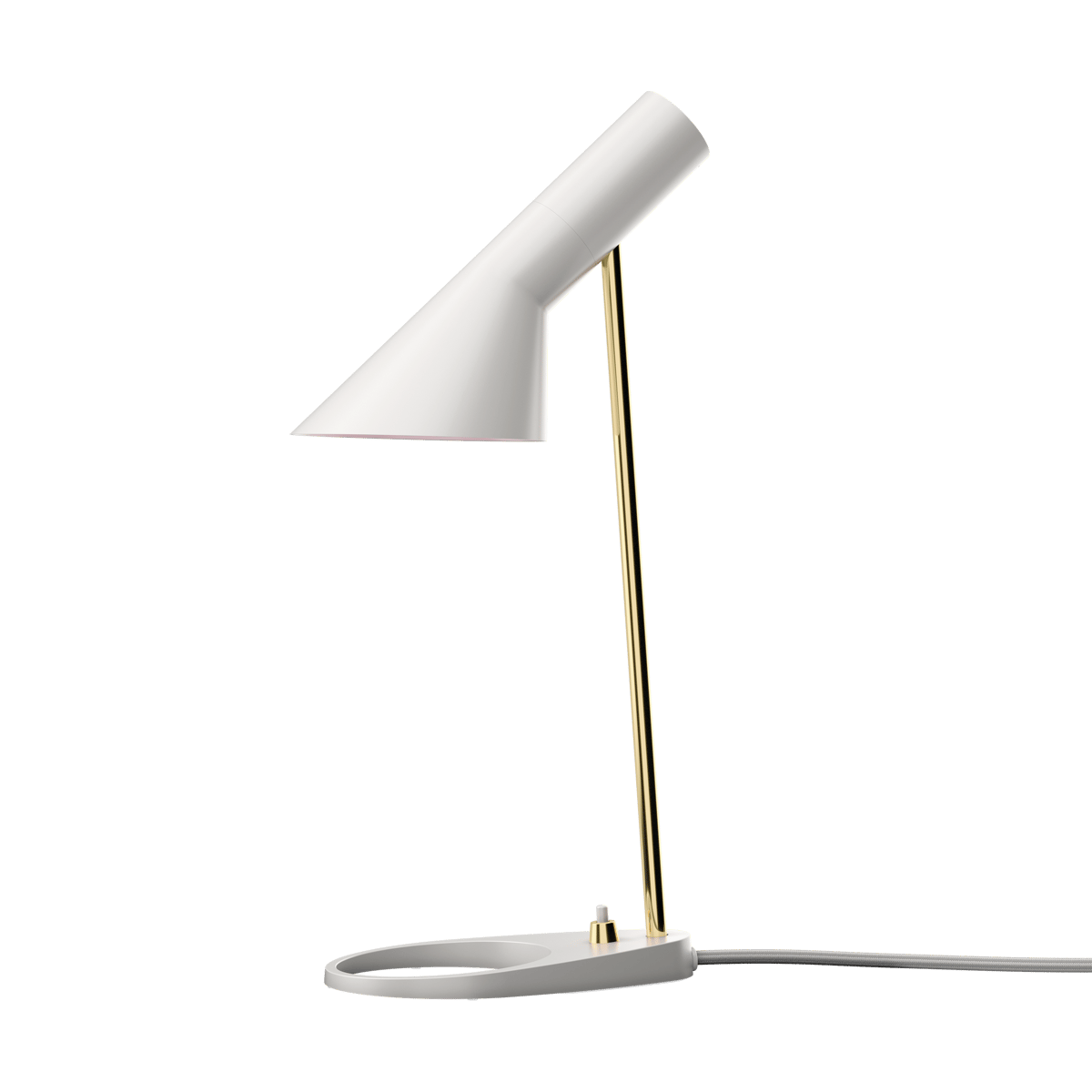 Louis Poulsen AJ Mini Anniversary edition table lamp Matte white-pale rose