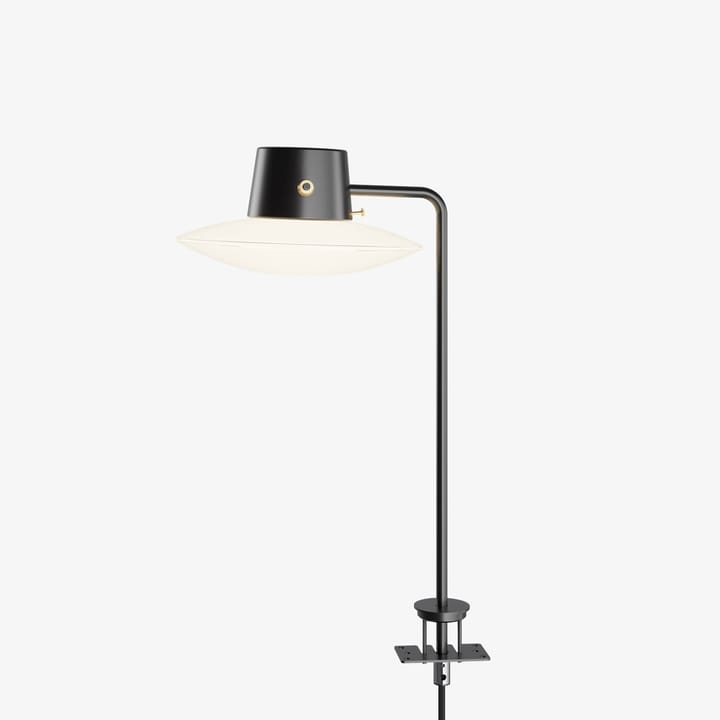 AJ Oxford desk lamp 41 cm black pin, Opal glass Louis Poulsen