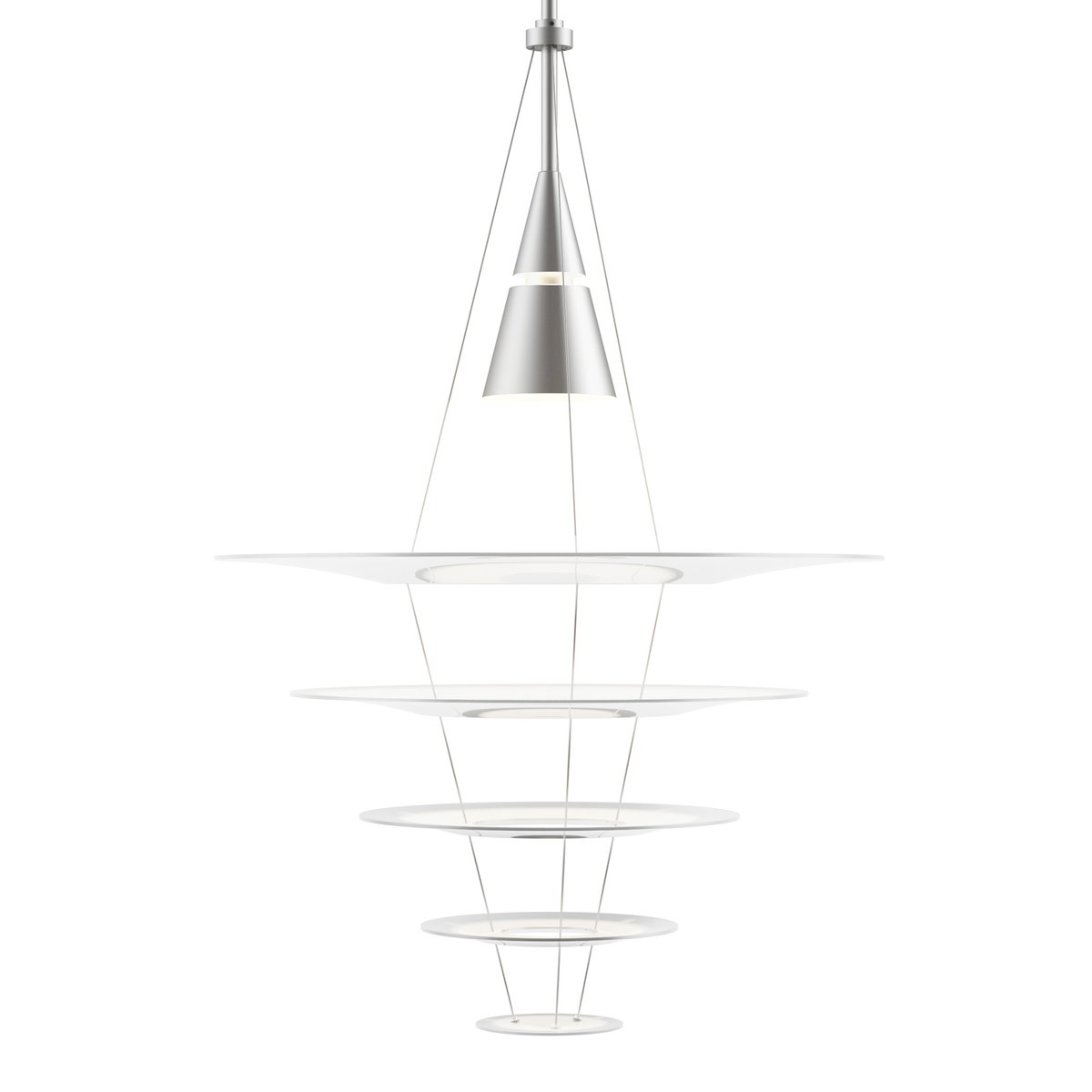 Louis Poulsen Enigma 545 pendant lamp White