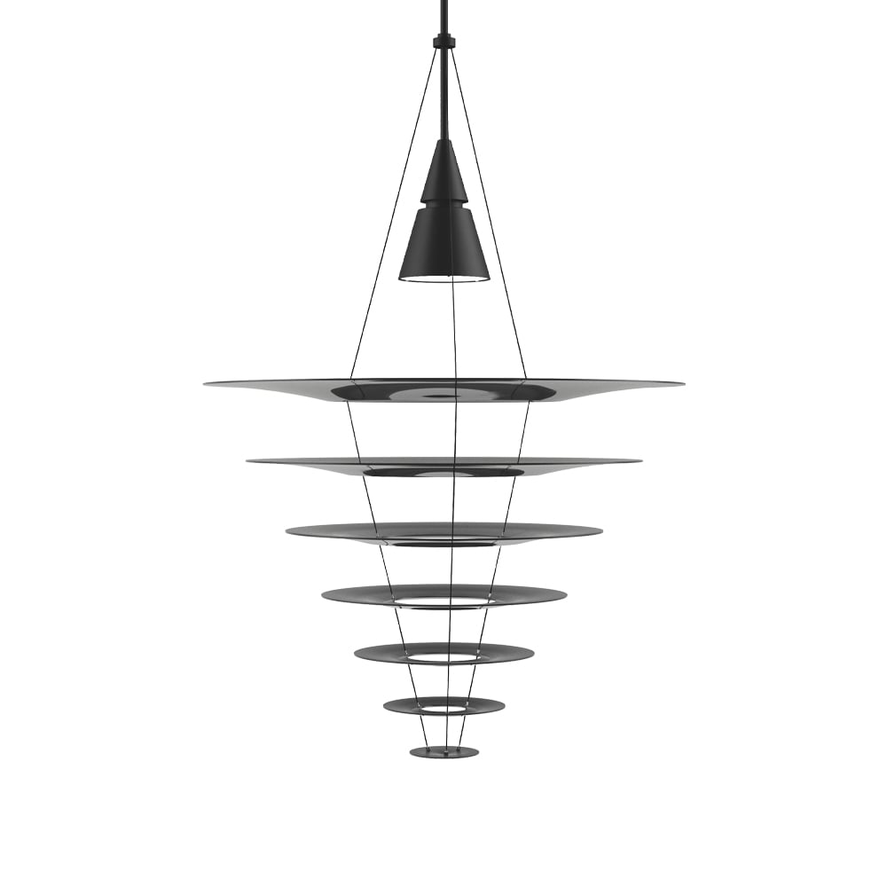 Louis Poulsen Enigma 825 pendant lamp Black, LED