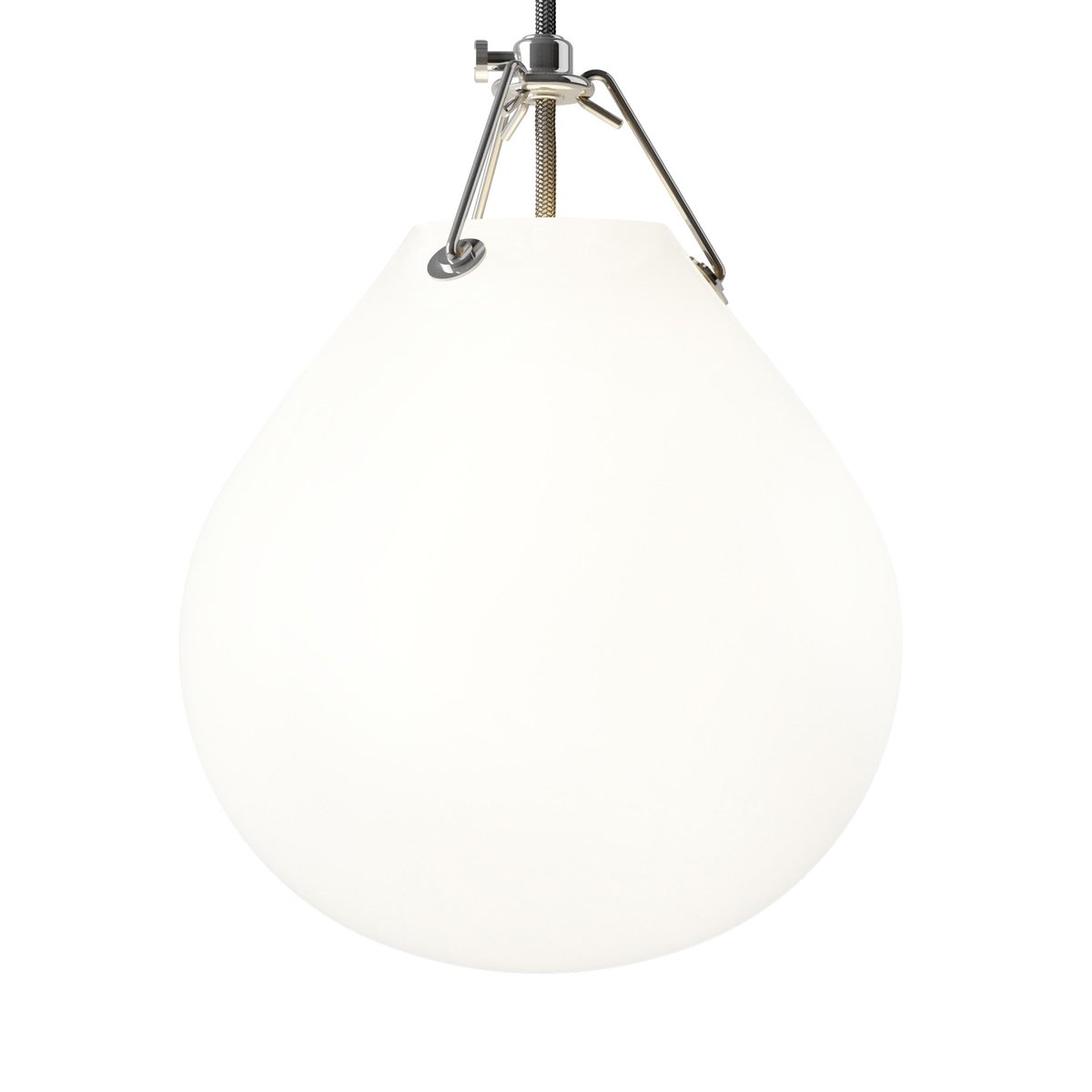 Louis Poulsen Moser pendant lamp Ø20.5 cm Matte white