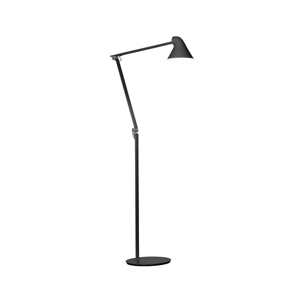 Louis Poulsen NJP floor lamp Black, LED, 3000k