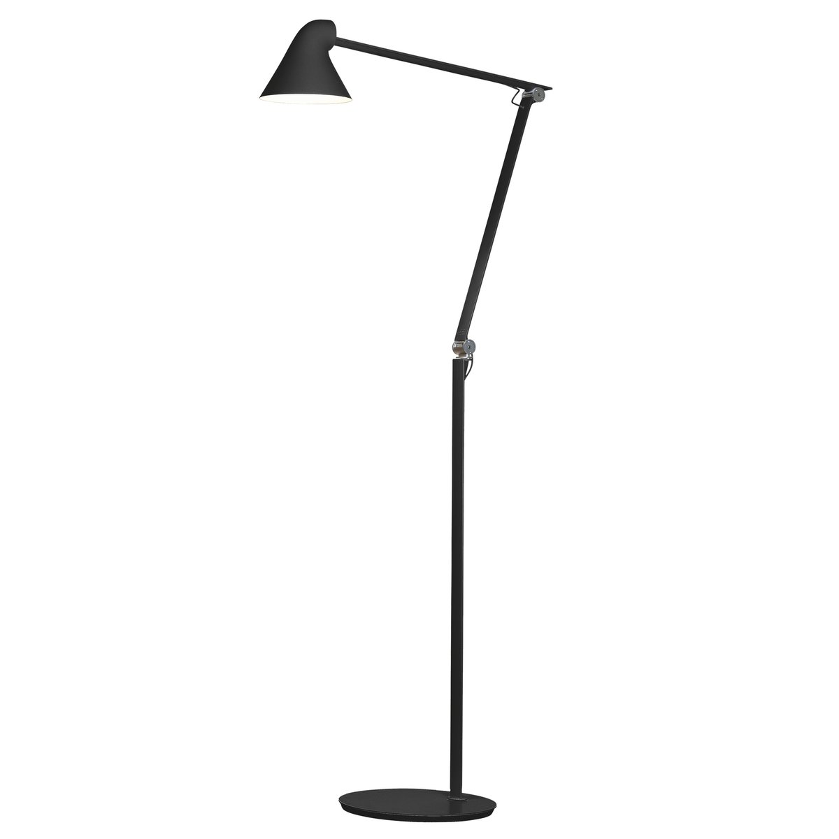 Louis Poulsen NJP floor lamp Black