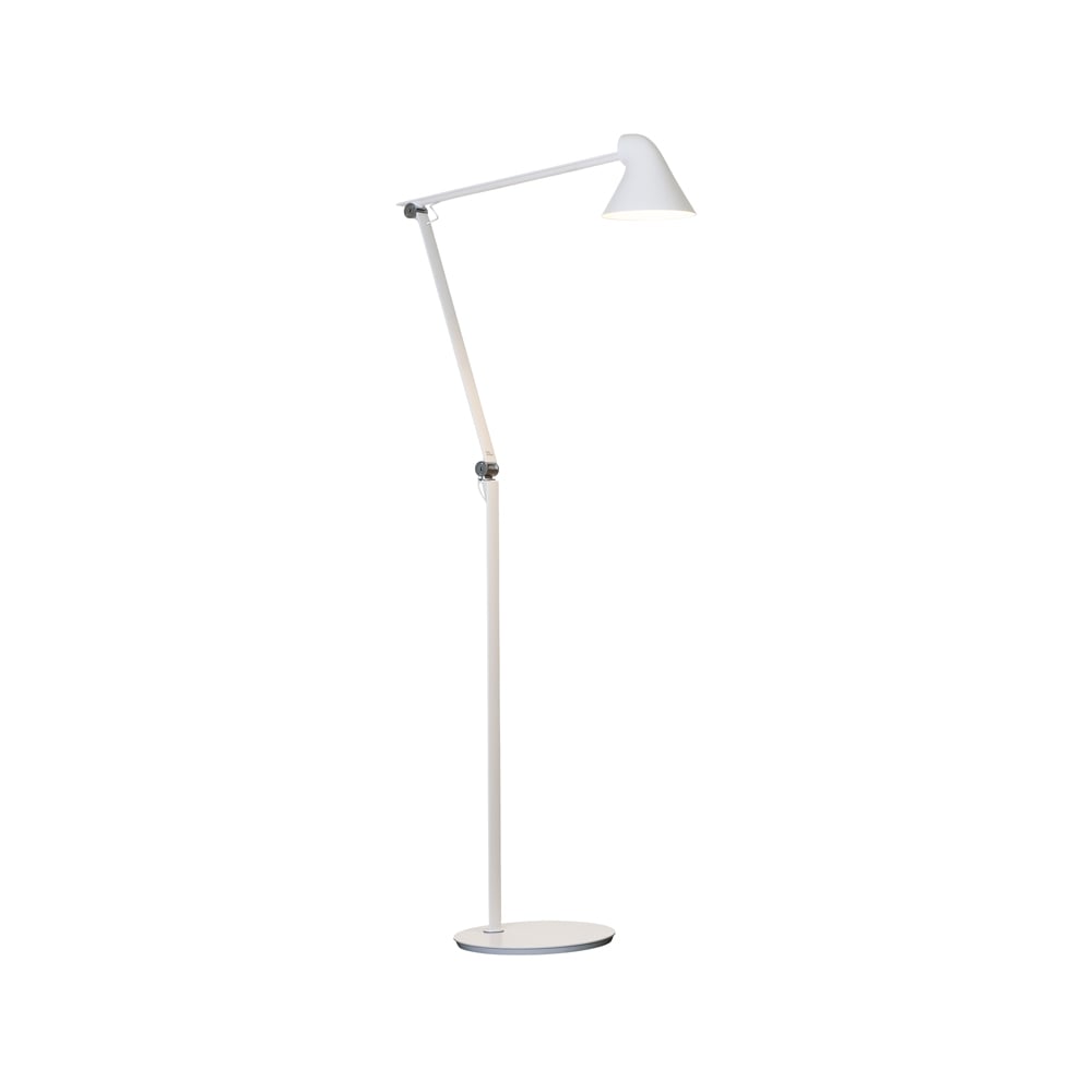 Louis Poulsen NJP floor lamp White, LED, 3000k