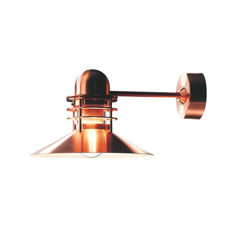 Louis Poulsen Nyhavn wall lamp Brushed copper