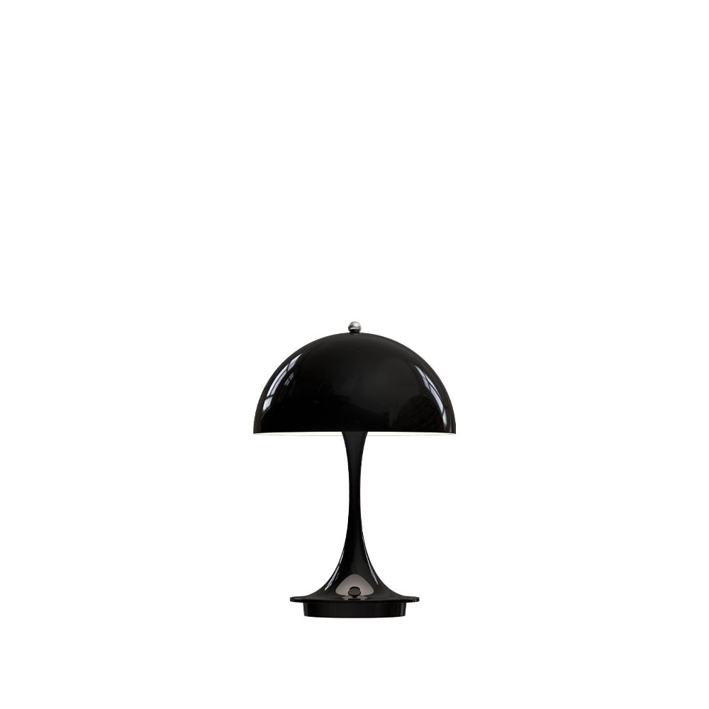 Louis Poulsen Panthella 160 portable table lamp metal Black