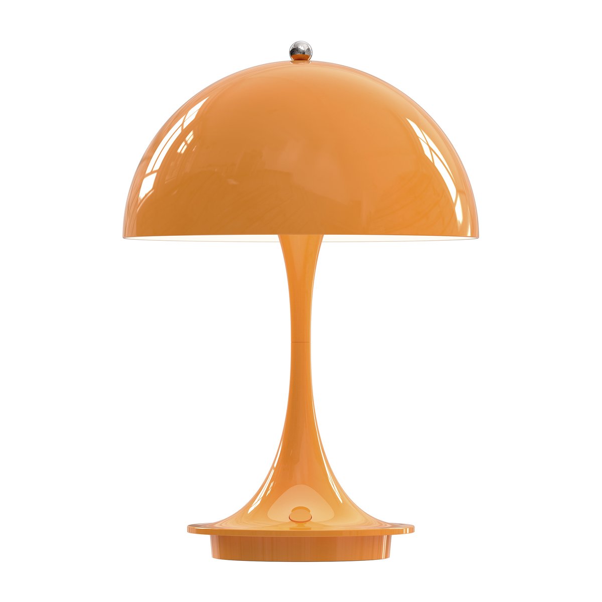 Louis Poulsen Panthella 160 portable table lamp metal Orange