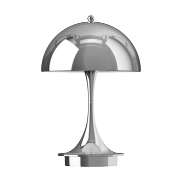 Panthella 160 Portable v3 table lamp - High lustre chrome plated - Louis Poulsen