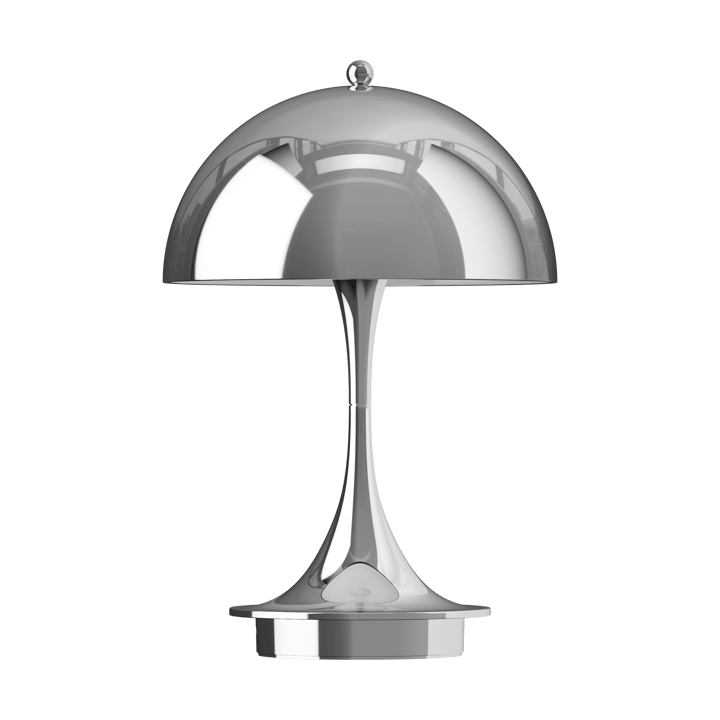 Panthella 160 Portable v3 table lamp, High lustre chrome plated Louis Poulsen