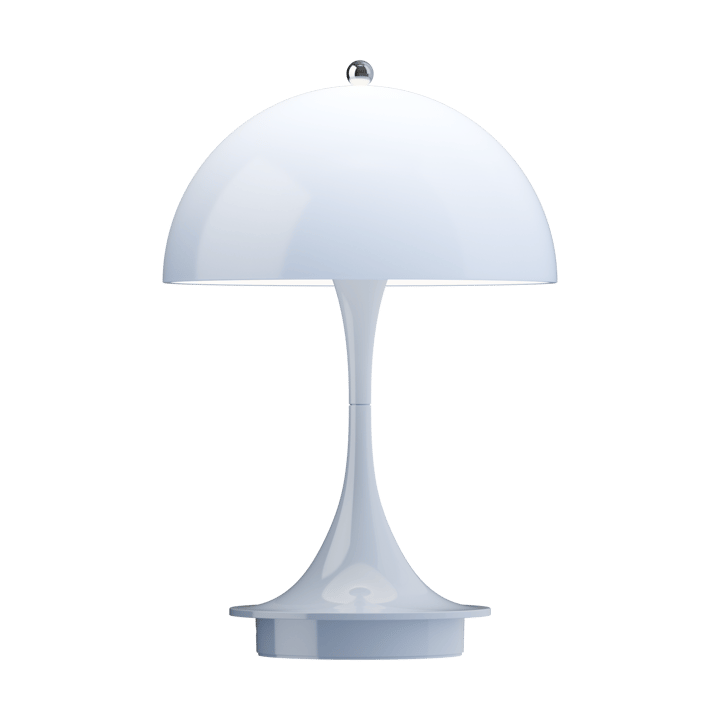 Panthella 160 Portable v3 table lamp - Opal pale blue - Louis Poulsen