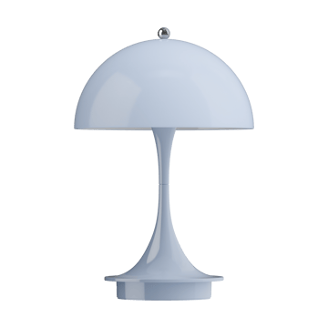 Panthella 160 Portable v3 table lamp - Opal pale blue - Louis Poulsen