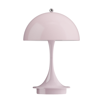 Panthella 160 Portable v3 table lamp - Opal pale rose - Louis Poulsen