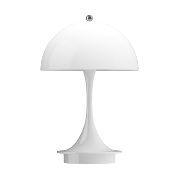 Panthella 160 Portable v3 table lamp - Opal white - Louis Poulsen