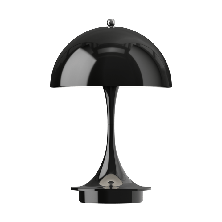 Panthella 160 Portable v3 table lamp - Opaque black - Louis Poulsen