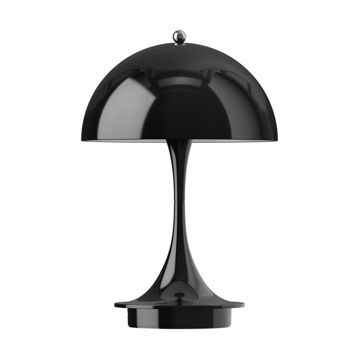 Panthella 160 Portable v3 table lamp, Opaque black Louis Poulsen