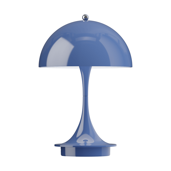 Panthella 160 Portable v3 table lamp - Opaque indigo - Louis Poulsen