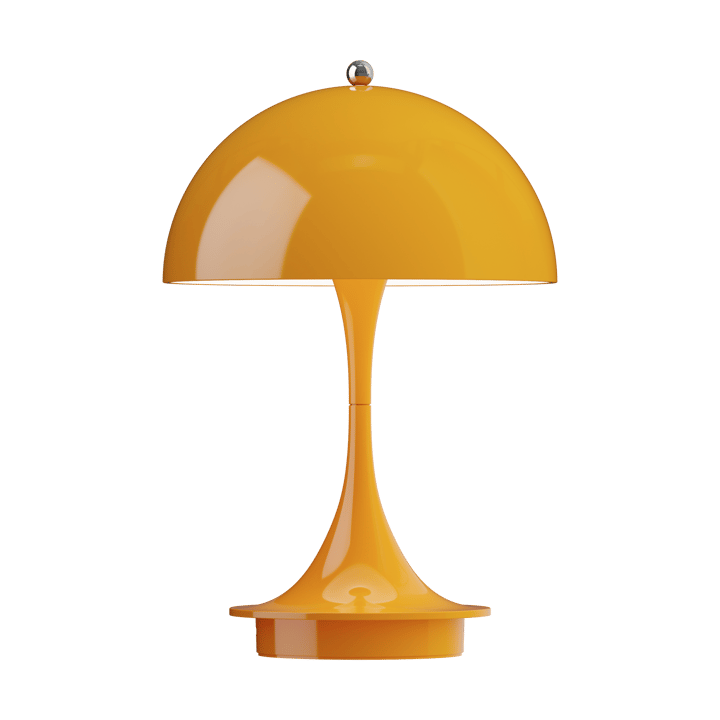 Panthella 160 Portable v3 table lamp - Opaque orange - Louis Poulsen