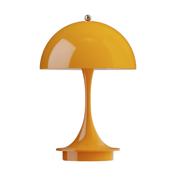 Panthella 160 Portable v3 table lamp - Opaque orange - Louis Poulsen