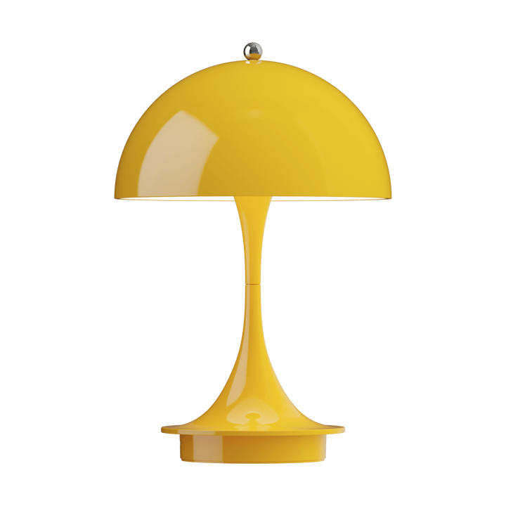 Panthella 160 Portable v3 table lamp - Opaque yellow - Louis Poulsen