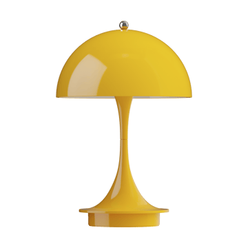 Panthella 160 Portable v3 table lamp - Opaque yellow - Louis Poulsen