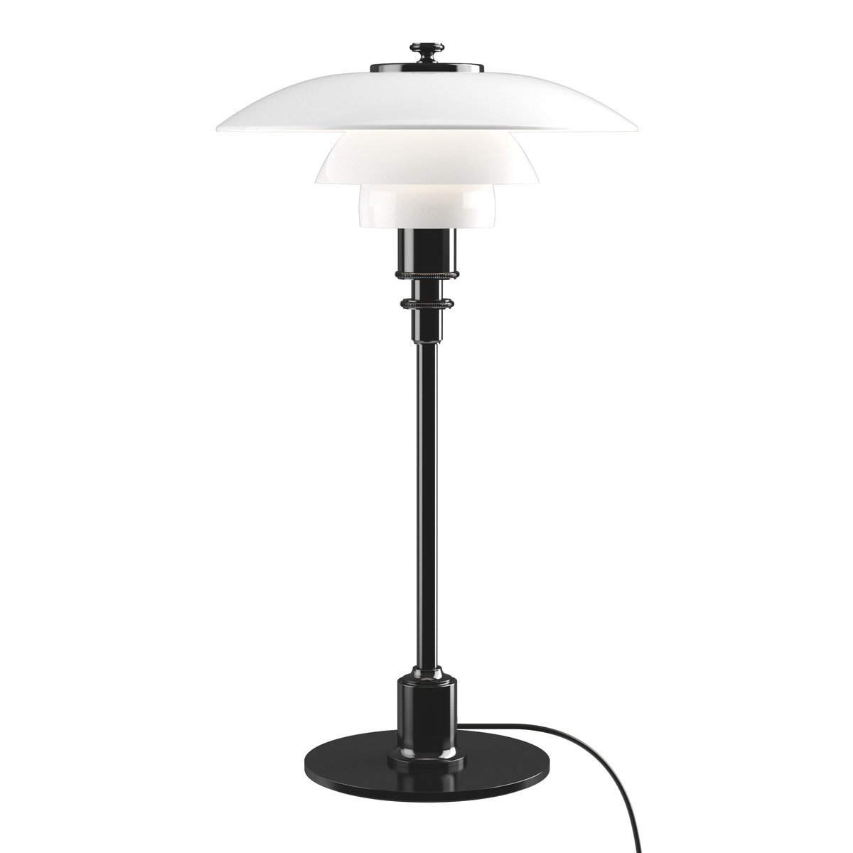 Louis Poulsen PH 2/1 table lamp Black