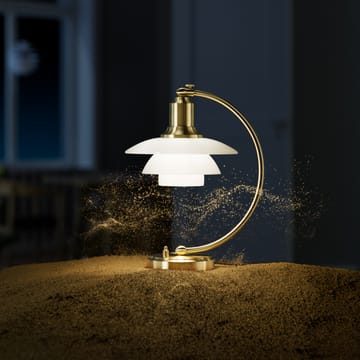 PH 2/2 Luna table lamp limited edition - Brass-opal glass - Louis Poulsen