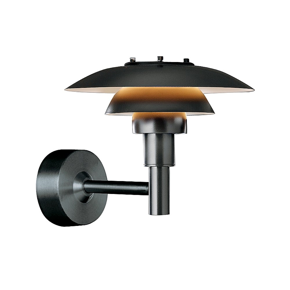 Louis Poulsen PH 3-2½ wall lamp Black